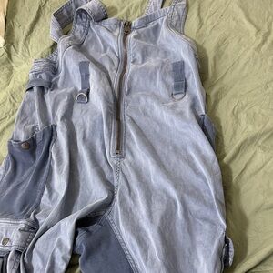 Free people FP Movement Blue Jumpsuit